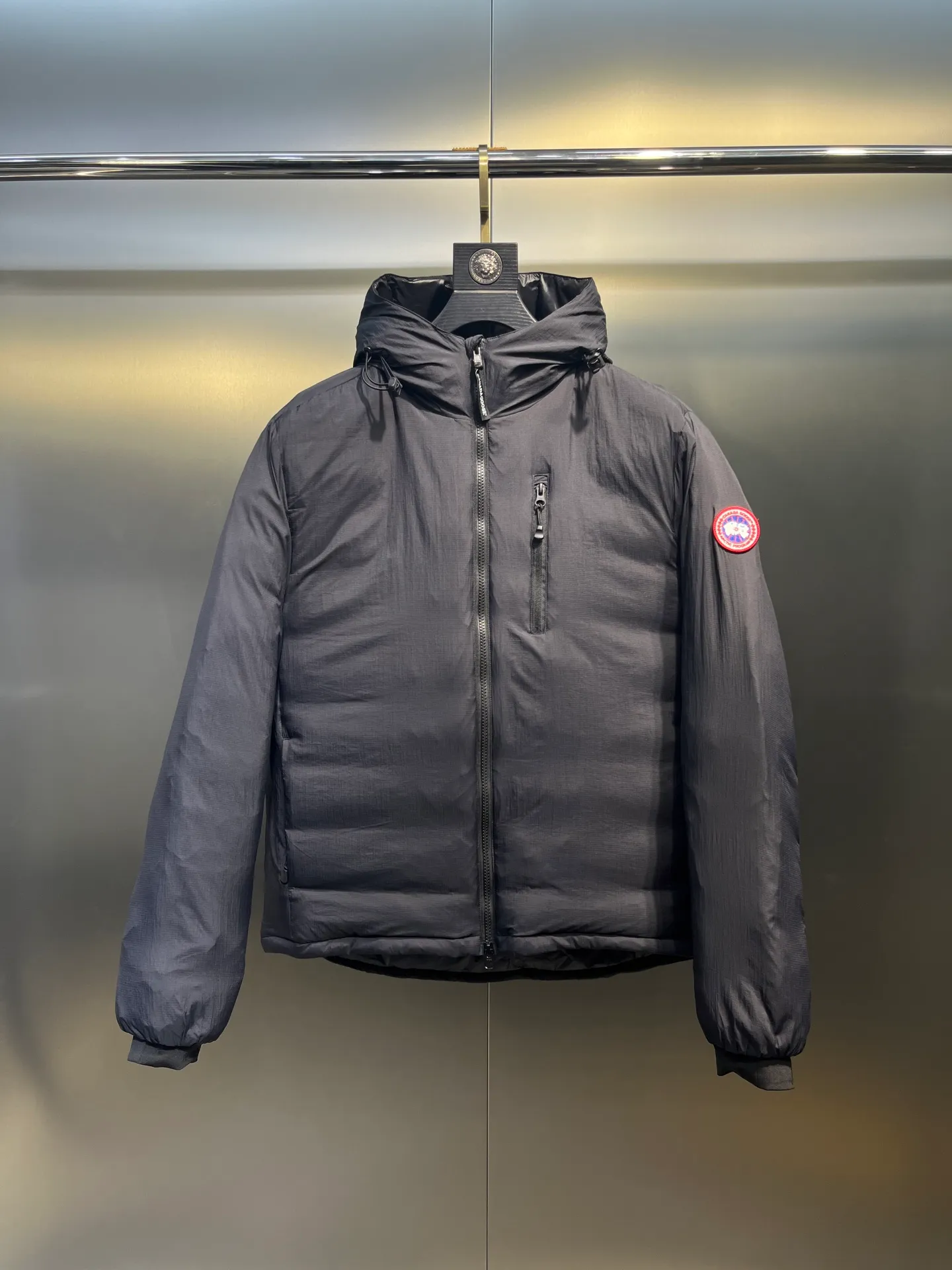 P960 Canada Goose down jacket, top version, warm and cold-proof, nice upper body effect, super light, Big Goose 5078 model, Canada Goose 5078m model, loe, men's short hooded, lightweight style.  size：s-xxl